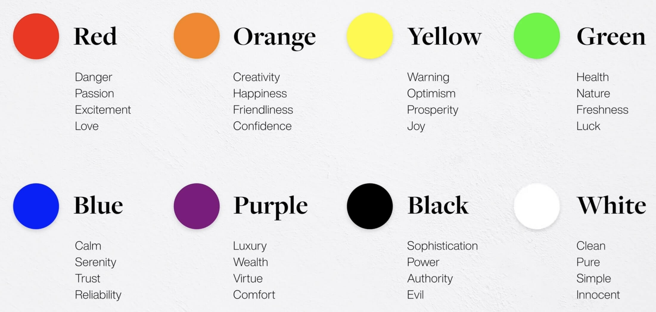 general color meaning